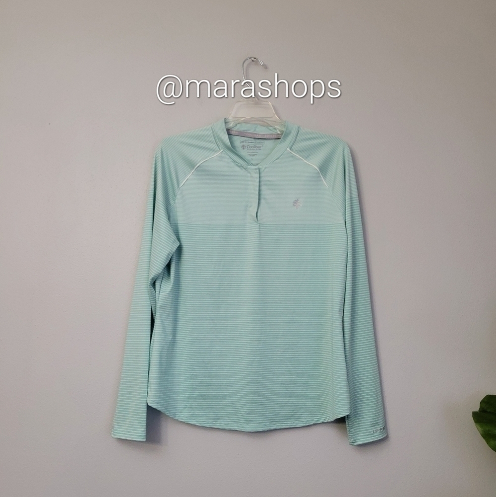 Coolibar Women's Match Point Long Sleeve Henley